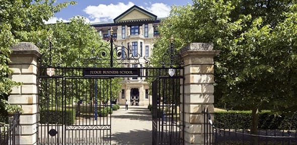 University of Cambridge Judge Business School campus
