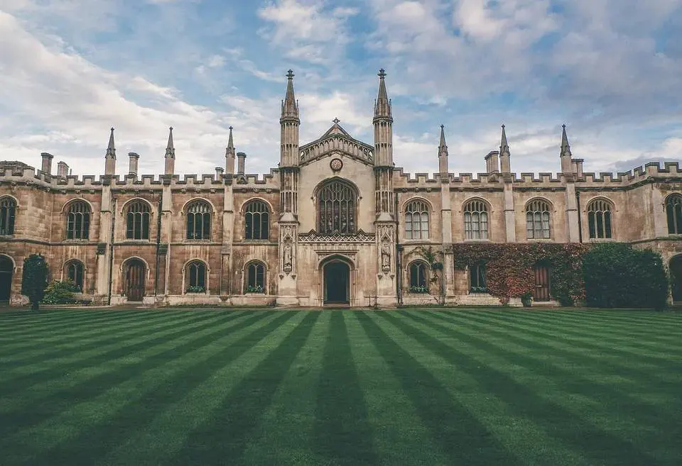 a front image of public ivy league school