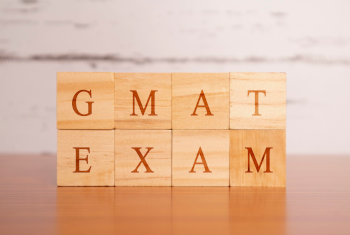 Gmat Exam Wood Block