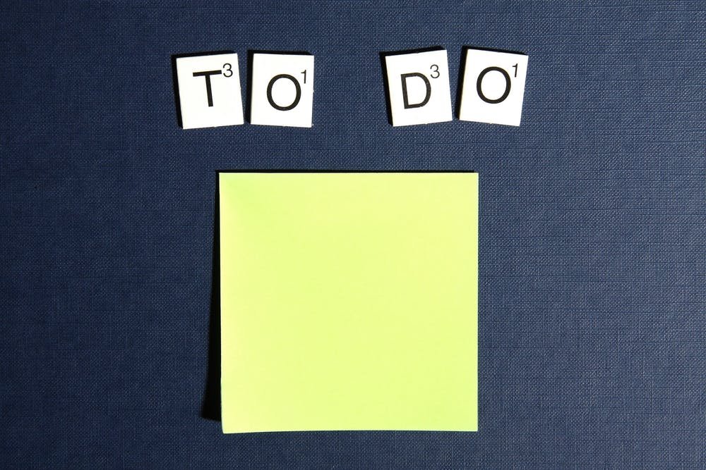 TO DO Notes
