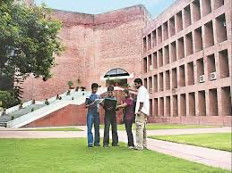 Student and university building