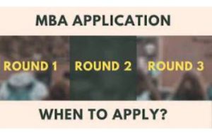 MBA Application Round