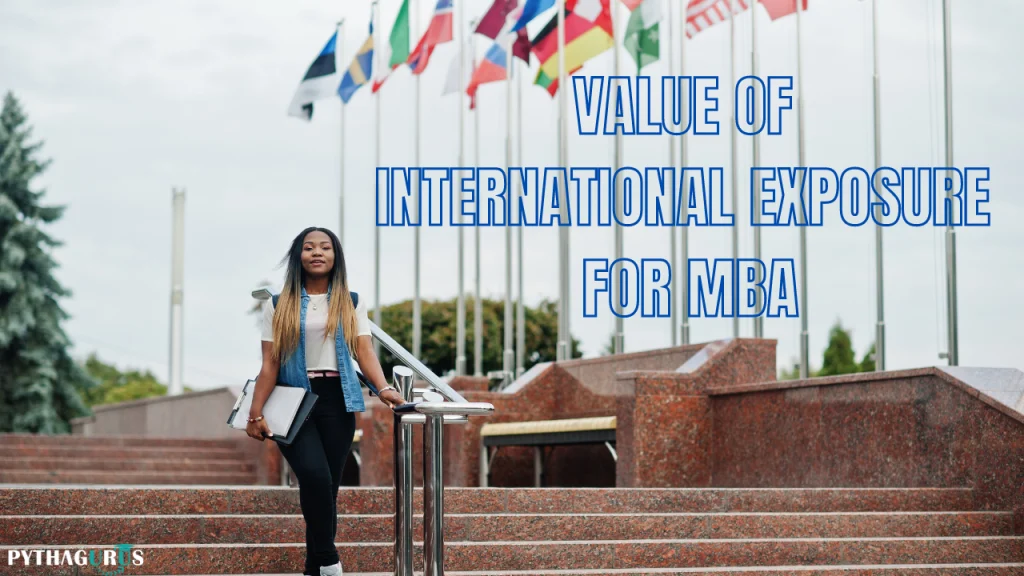 Student ready for global MBA opportunities.