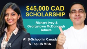 From Compliance to Canada’s #1 MBA Pranitha’s Journey to Richard Ivey & Georgetown with CAD 45K Scholarship