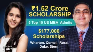 Srishti’s MBA Scholarship Success ₹1.6 Crores & Wharton Admit