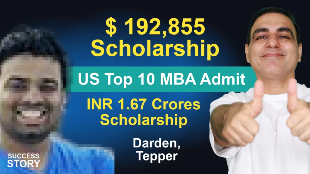Product Management Journey Preejit Secured ₹1.1 Crores Scholarship to Darden’s Top 10 MBA