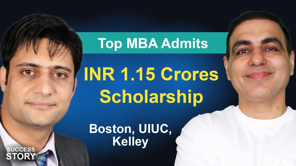 Transforming IT to Consulting Vikram’s Journey to Securing ₹1.5 Crores in MBA Scholarships