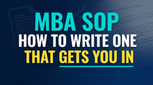 Statement of Purpose for MBA_ How to Write One